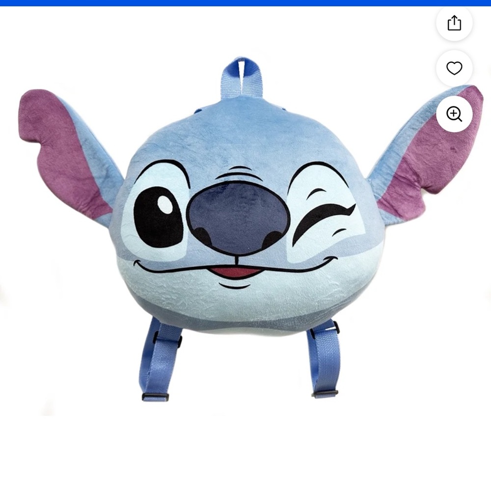 Stitch Plush Backpack